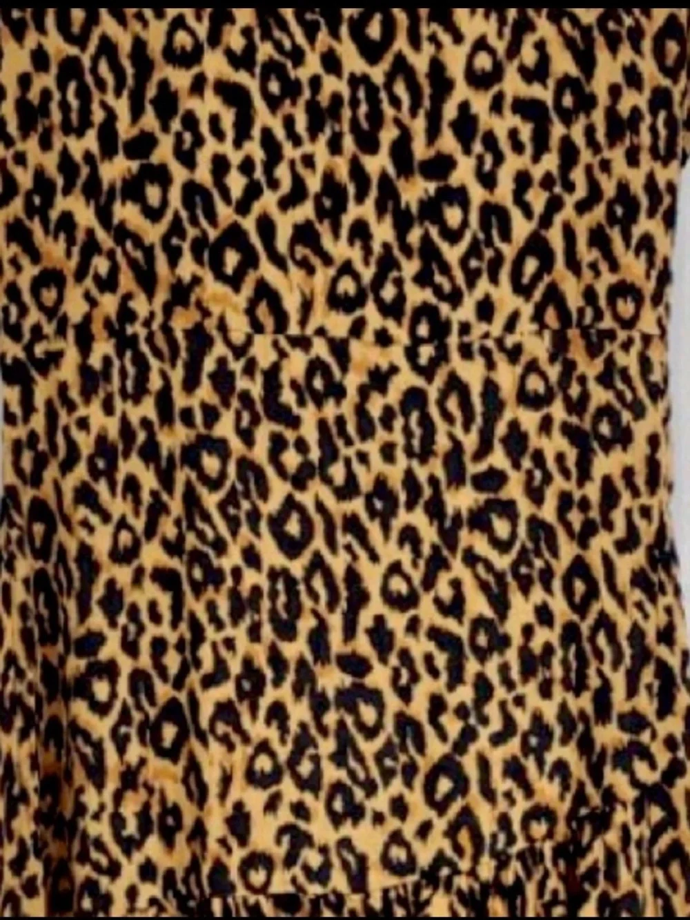 ZARA Wild Muse Leopard Print Tiered Maxi Dress Size S NWT - Picture 4 of 12